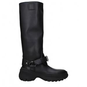NEW BURBERRY women's leather boots in black